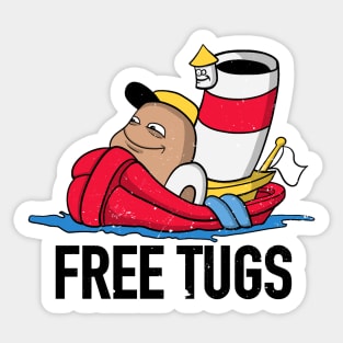 Free Tugs Sticker